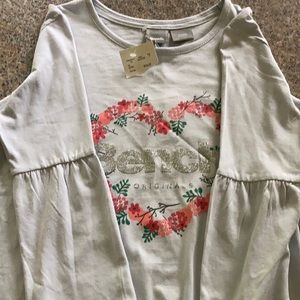 Brand new with tags Size 11/12 girls Bench shirt